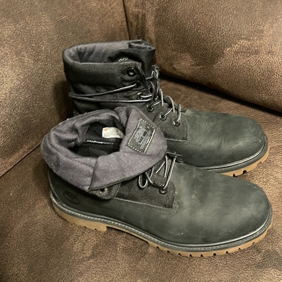 Mens roll down timberland boots - Picture 7 of 7